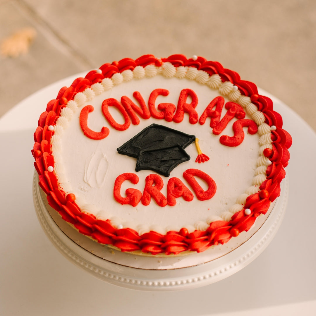 Congrats Grad Cookie Cake