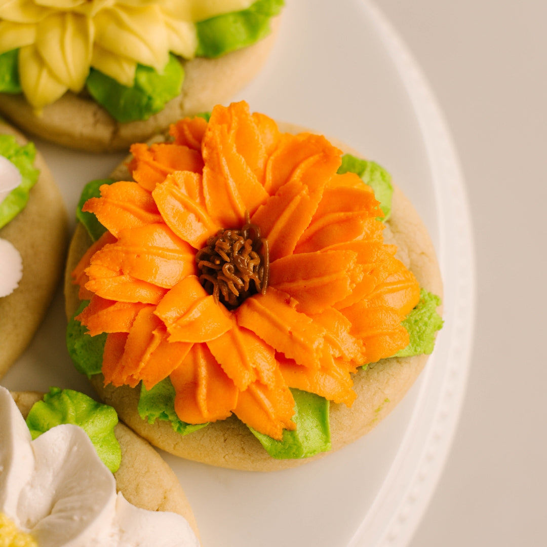 Floral Decorated 4" Cookies