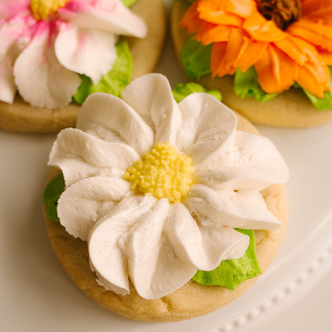 Floral Decorated 4" Cookies
