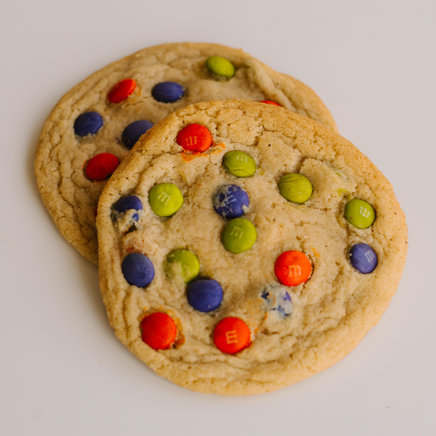 Halloween Jumbo M&M Cookies