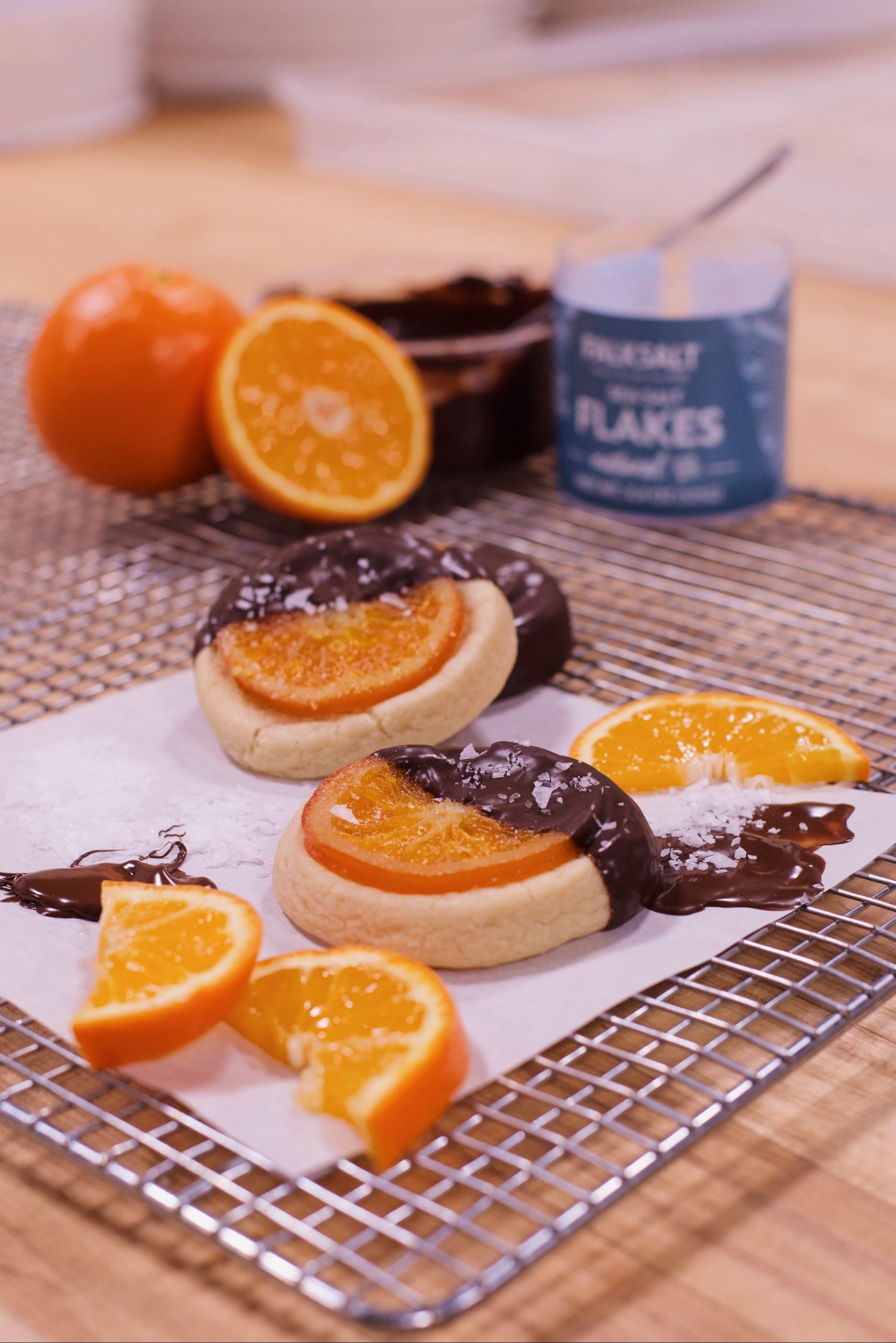 March FOTM Cookies (Salted Dark Chocolate + Candied Orange) - One time purchase