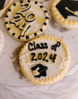 Graduation Decorated 4" Cookies (One Dozen)