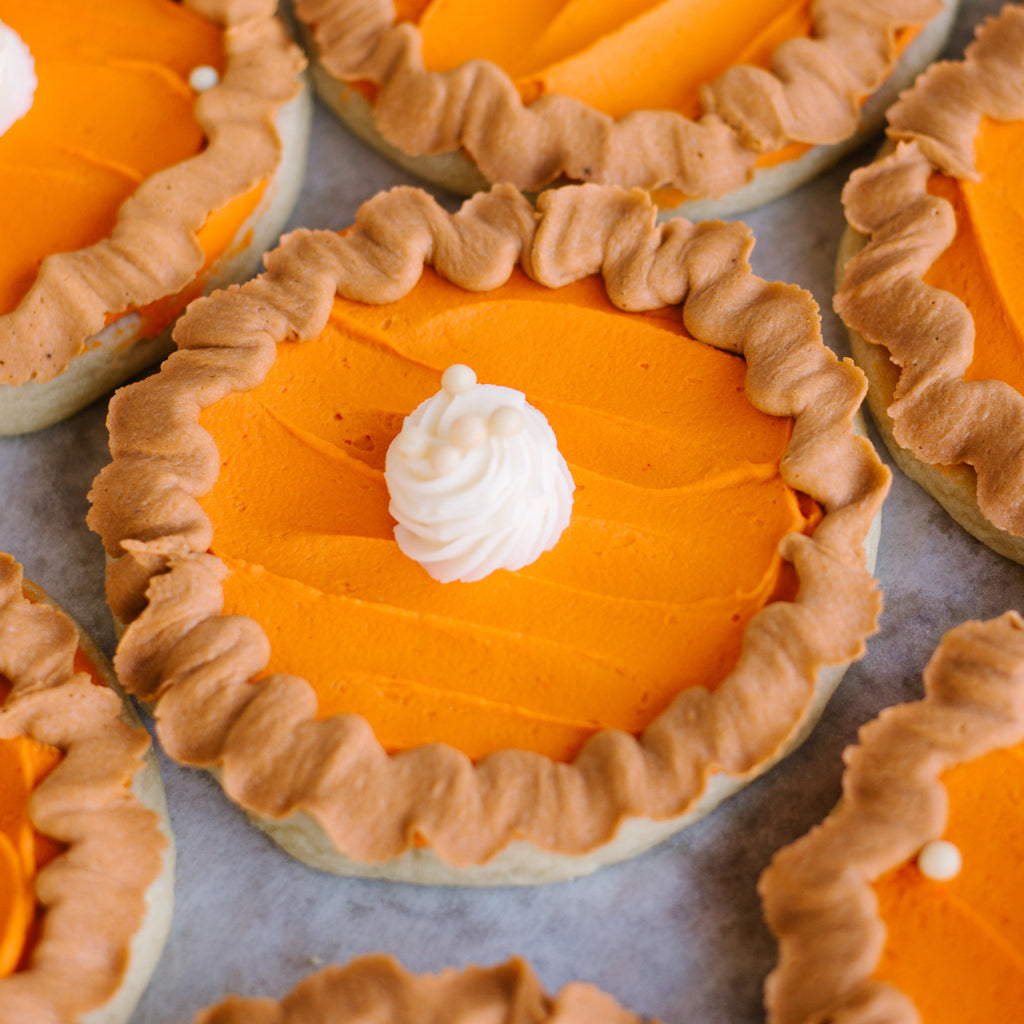 Assorted Pies Decorated 4" Cookies