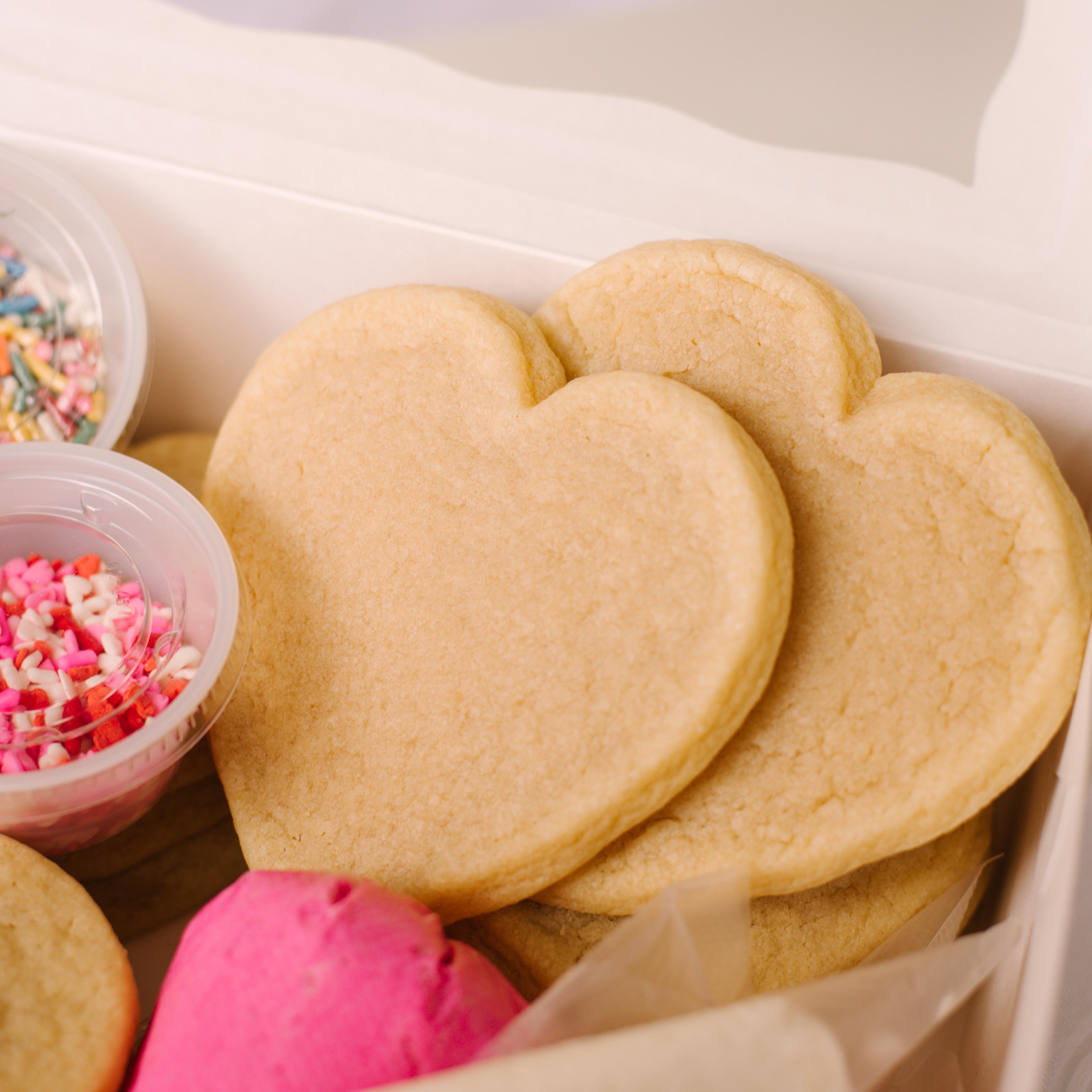 Valentine's Sugar Cookie Decorating