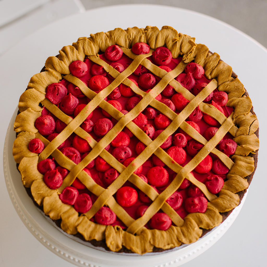 Cherry Pie 12" Cookie Cake