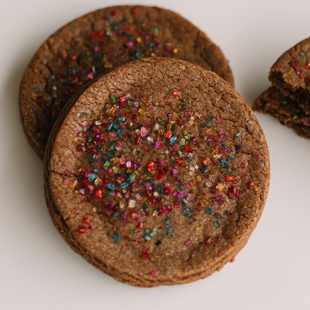 Chocolate Sparkle Cookies