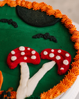 Mushroom Meadow 12" Cookie Cake