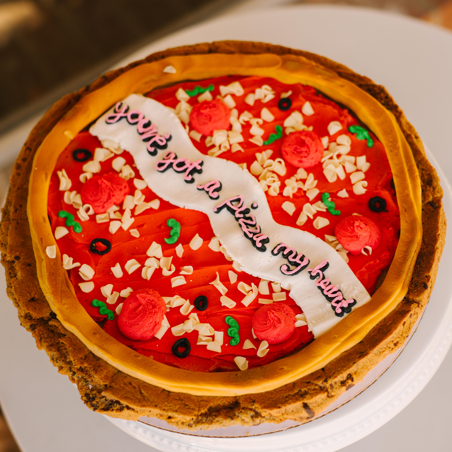 You've Got a Pizza My Heart 12" Cookie Cake