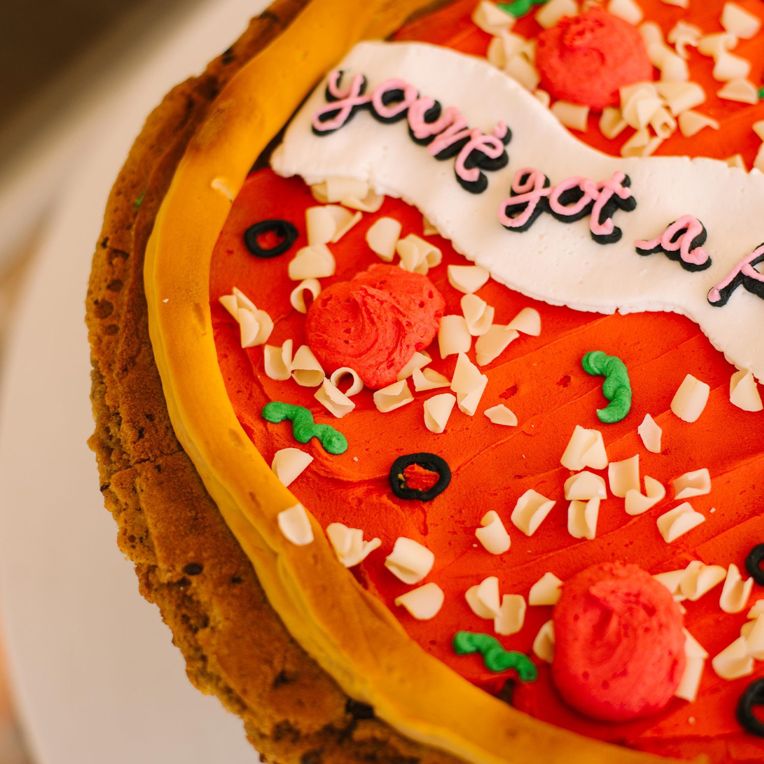 You've Got a Pizza My Heart 12" Cookie Cake