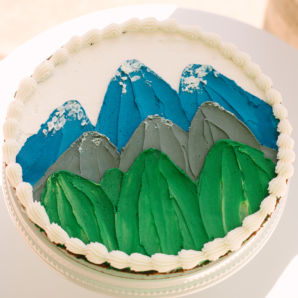 Mountain Range 12" Cookie Cake