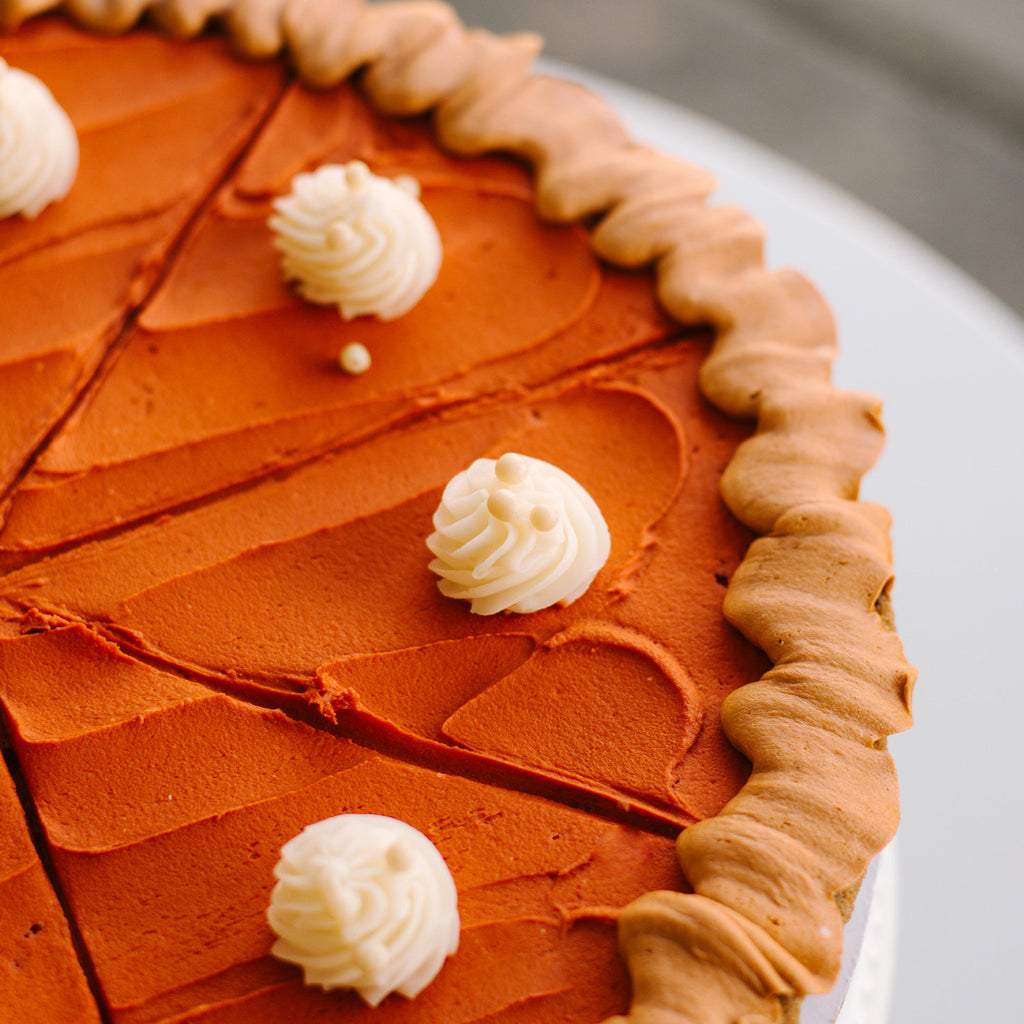 Pumpkin Pie 12" Cookie Cake