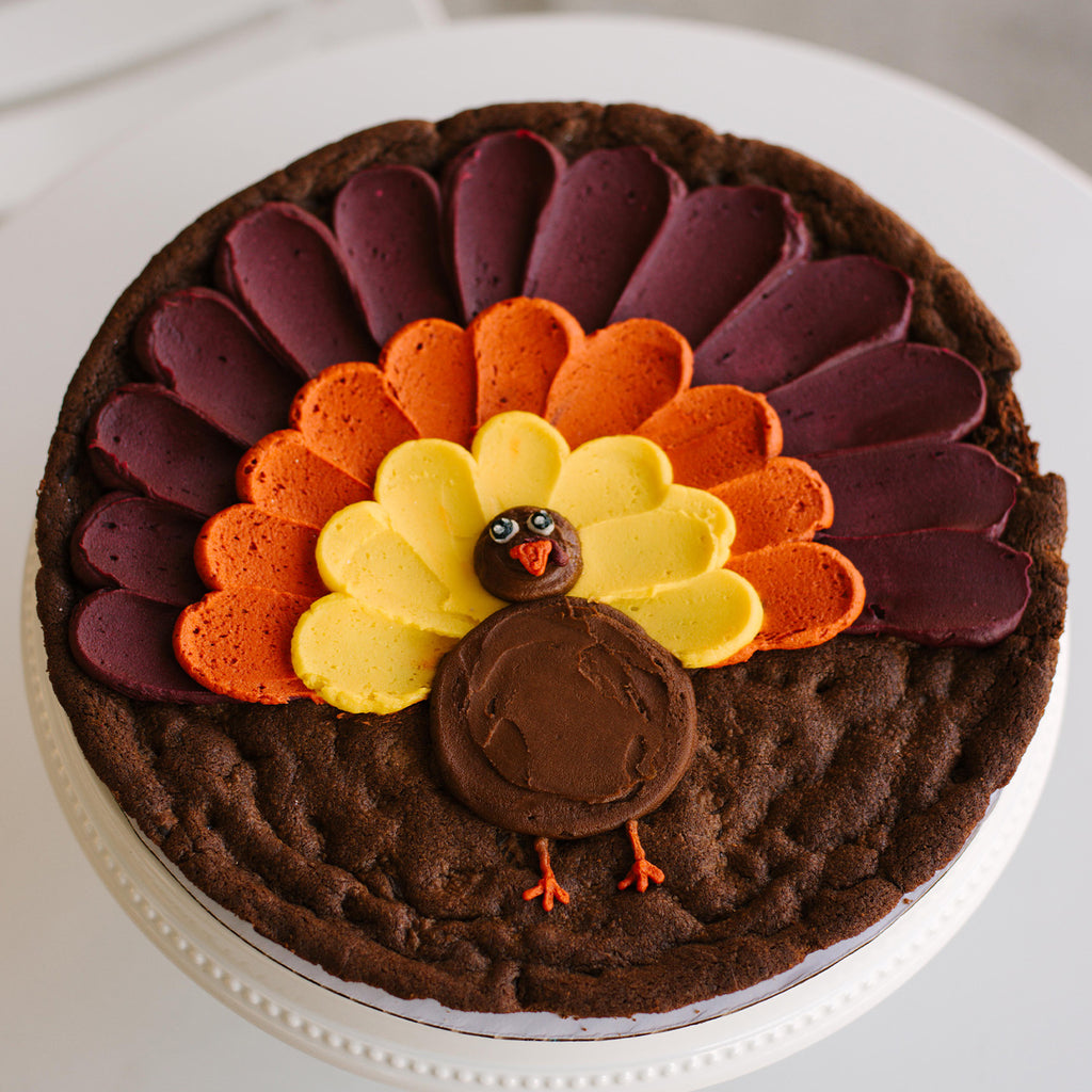 Thanksgiving Turkey 12" Cookie Cake