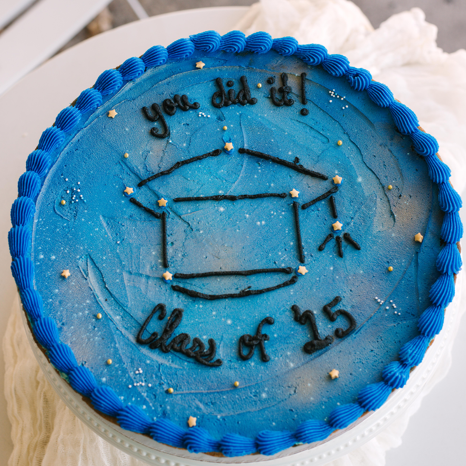 You Did It Star Grad Cookie Cake